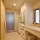 戸建リノベーション『回遊性のある家』の写真 洗面室