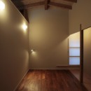 西京区の小さな家／職住一体の、終の棲家の写真 寝室
