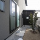 西京区の小さな家／職住一体の、終の棲家の写真 裏庭