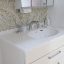 戸建リノベーション『すっきり暮らす収納の家』の写真 洗面室
