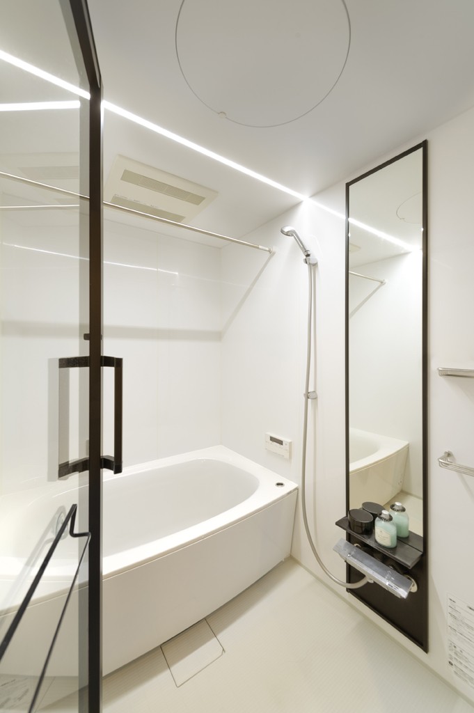 バス/トイレ事例：浴室 （Panasonic/MR-X）（暮らしやすさがｷﾞｭｯっと濃縮、1LDKマンションリフォーム）