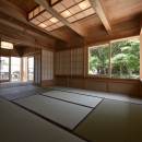 名古屋の石場建ての写真 畳の茶の間。