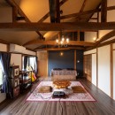残して活かすリフォームで、築80年の日本家屋を和洋・新旧のミックス感を楽しむ家にの写真 シアタールーム