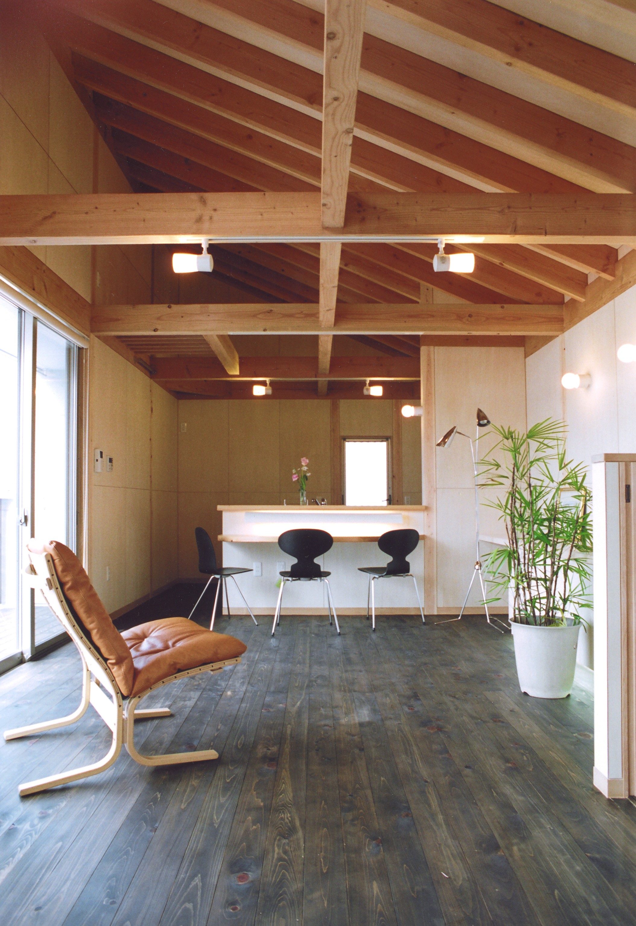 リビングダイニング事例：LDK（古海道の家　～シンプルデザインのローコスト住宅～）