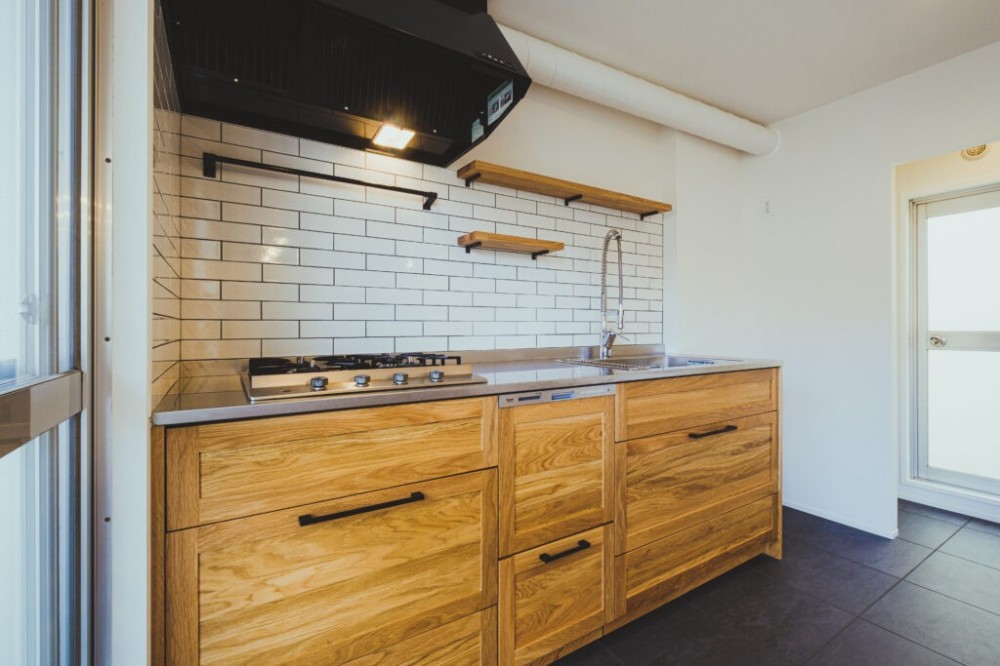 北欧テイストのおしゃれなキッチンがある家 マンションリノベーション事例 Suvaco スバコ