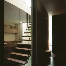 大井の家-階段