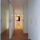 箕面のマンションリフォーム／温熱環境にこだわり、きめ細かにつくり込むの写真 玄関・廊下