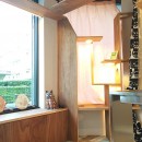 板橋本町iC-ABの写真 窓際やステップの上など、猫ちゃんのくつろげる場所はたくさん！