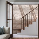経堂Ｎ邸　－レンガタイルとアーチのあるファサード－の写真 階段