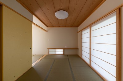 和室 (めぐる住まい　生活に合わせてサイズダウンした、これまでの住まいの記憶とこれからの生活を紡ぐ家)