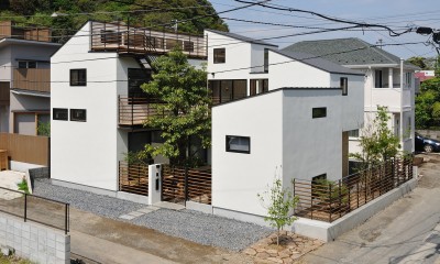 Kamakura130 / 中庭型の鎌倉の住宅