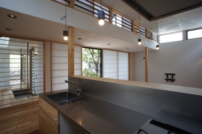 キッチン (Kamakura130 / 中庭型の鎌倉の住宅)