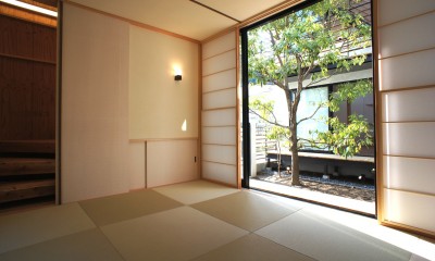 和室｜Kamakura130 / 中庭型の鎌倉の住宅