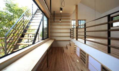 スタディースペース / 寝室｜Kamakura130 / 中庭型の鎌倉の住宅