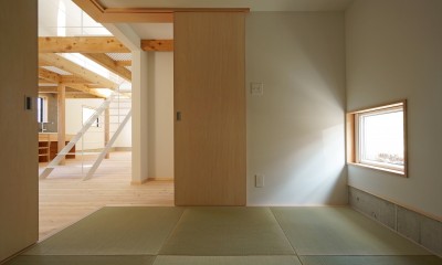 和室 / ゲストルーム｜ペッタンコハウス2 / 広い庭と薪ストーブのある暮らし