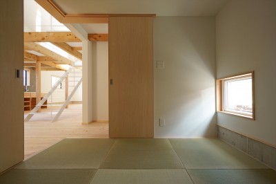 和室 / ゲストルーム (ペッタンコハウス2 / 広い庭と薪ストーブのある暮らし)