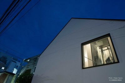 外観 (ホームエレベーターのある家　OUCHI-47　地下+地上2階)