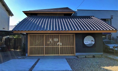MukuriBase　趣味を満喫する家 (外からの見え方)