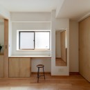 【神楽坂の住宅】古いＲＣ造戸建て住宅のリノベーション。家事をしやすく、暮らしやすい住まいにの写真 個室