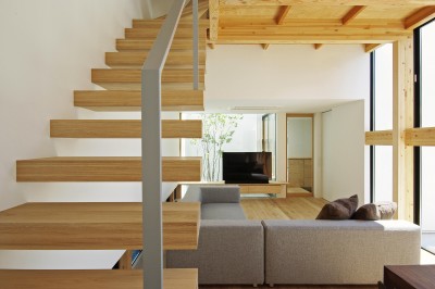階段 (豊川の家-toyokawa)