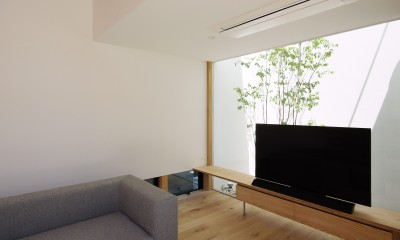 豊川の家-toyokawa (TV台)