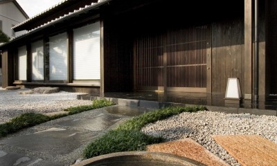 玄関｜Re：150年　江戸末期の住宅を耐震改修を施してフルリノベーションする。