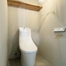 シャビーシックなアールの空間の写真 トイレ
