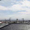 －屋根裏を狙え－「神戸の高台の家」＜リノベーション＞の写真 ロフトからの眺め