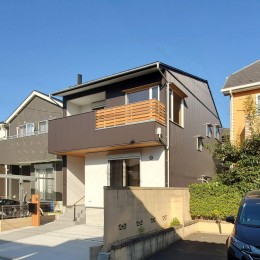 テレワークスペースのある自然素材のZEH住宅　埼玉県所沢市