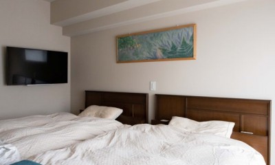 ベッドルーム｜ajiro～伝統工芸と共に暮らす～