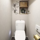 W様邸＿心地よさに包まれるの写真 トイレ