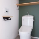 warp～暮らしを愉しむ…そんなシンプルな想いをカタチにした住まい～の写真 トイレ