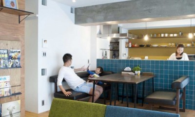 decoboco～メゾネットタイプのマンションリノベーション。凸凹（デコボコ）壁収納で魅せるデザインに。～