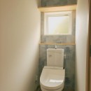 外断熱で施工された超高気密・超高断熱の家の写真 トイレ