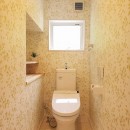大人な空間を楽しむシックモダンのお家の写真 トイレ