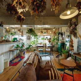 家族でつくる、植物カフェ空間