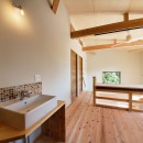 「農のある暮らし」の家の写真 ２階手洗いスペース