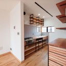 木造戸建て住宅インダストリアルリノベーション－土間スペースのある家の写真 キッチン