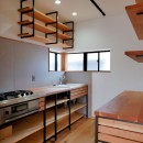木造戸建て住宅インダストリアルリノベーション－土間スペースのある家の写真 キッチン