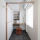 桃山台のマンションリフォーム／個室は控えめに、家族の居場所は最大限にの写真 ワークスペース