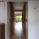 桃山台のマンションリフォーム／個室は控えめに、家族の居場所は最大限にの写真 廊下