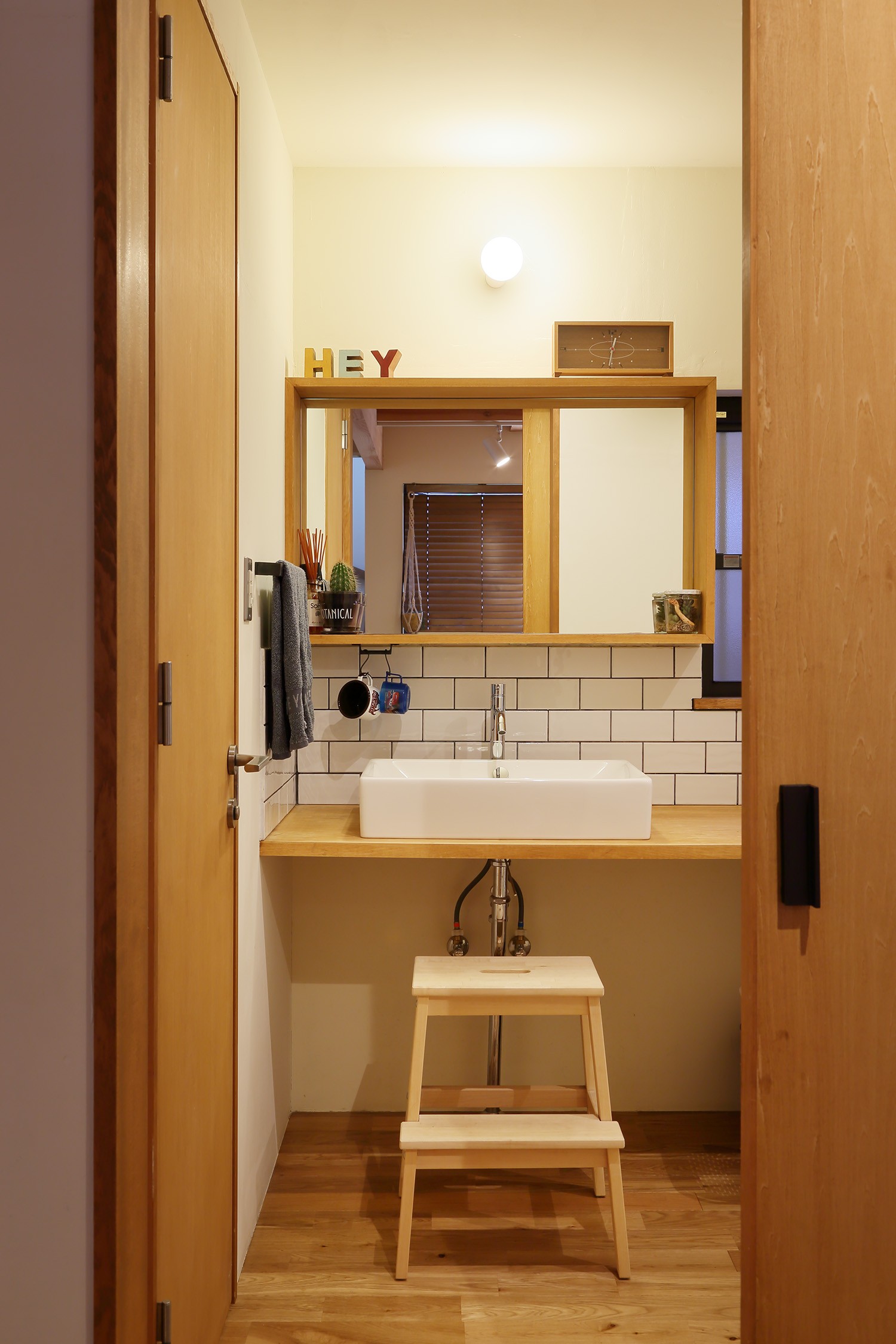 バス/トイレ事例：洗面カウンター（川崎の住宅）