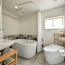 K様邸＿ミニマル＆シンプルが心地いいの写真 バスルーム