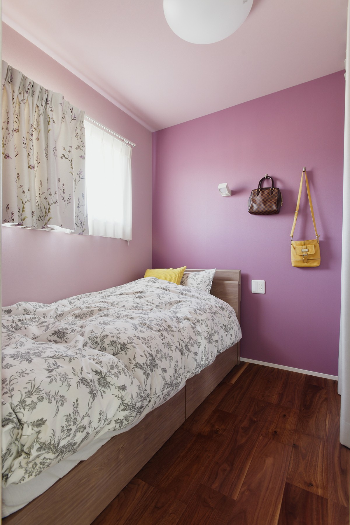 ベッドルーム事例：3畳の寝室は居心地が無限大（2×4でここまで間取り変更ができるなんて！）