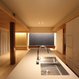 茅ヶ崎の家　『日本家屋の戸建てリノベーション』 (オープンキッチン)