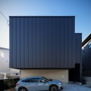 神園町の家の写真 ガルバリウム鋼板のシンプルな外観