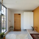 鎌倉市戸建て～吹き抜けのある家～の写真 土間のある玄関