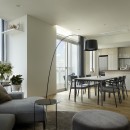 Y邸リノベーション / タワーマンション最上階住戸のリノベーションの写真 ダイニングキッチン