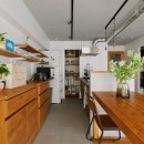 広々と開放的な生活の写真 キッチン