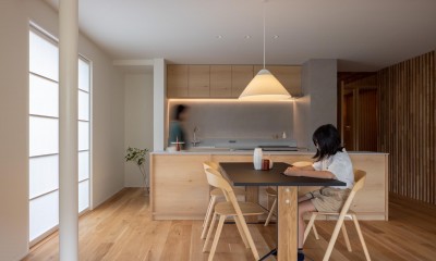 ２世帯住宅のリノベーション｜House K (キッチン)